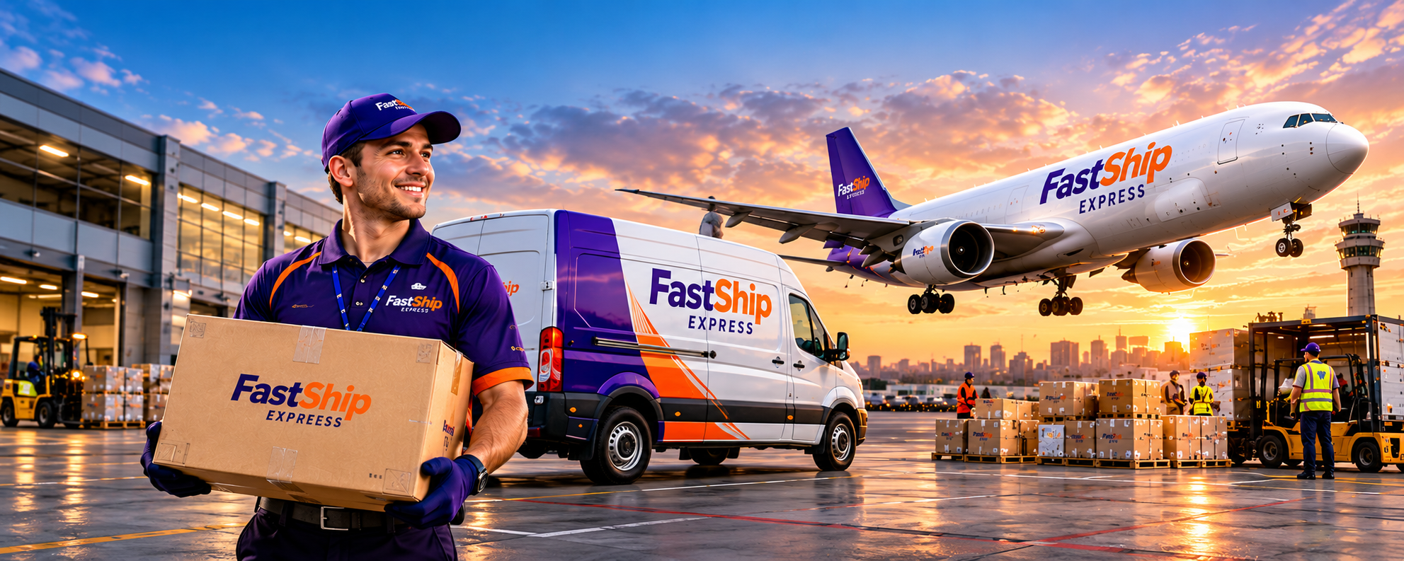 FASTSHIP Express global air, sea and land shipping